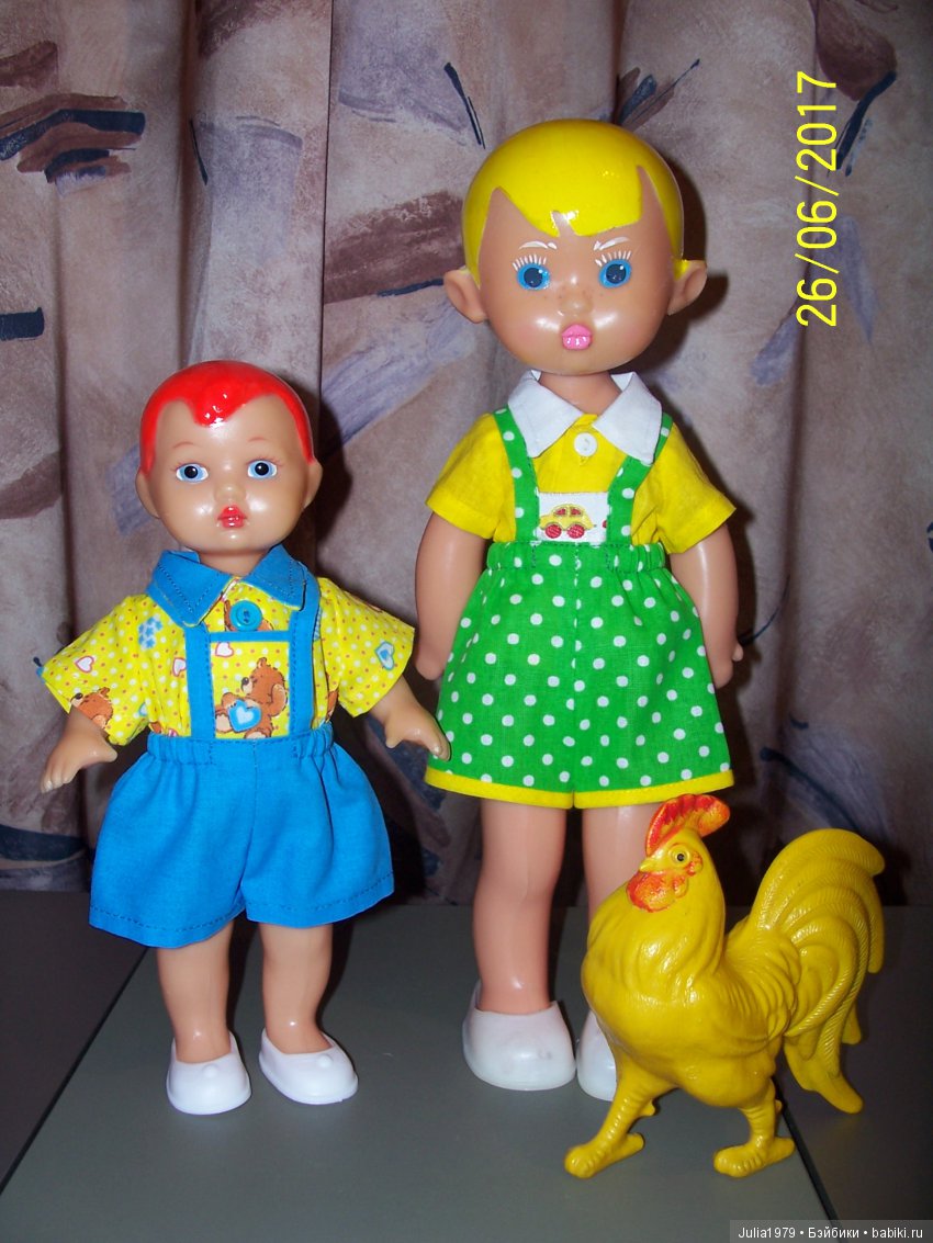 Моя коллекция винтажных куколок и игрушек часть 3-я
