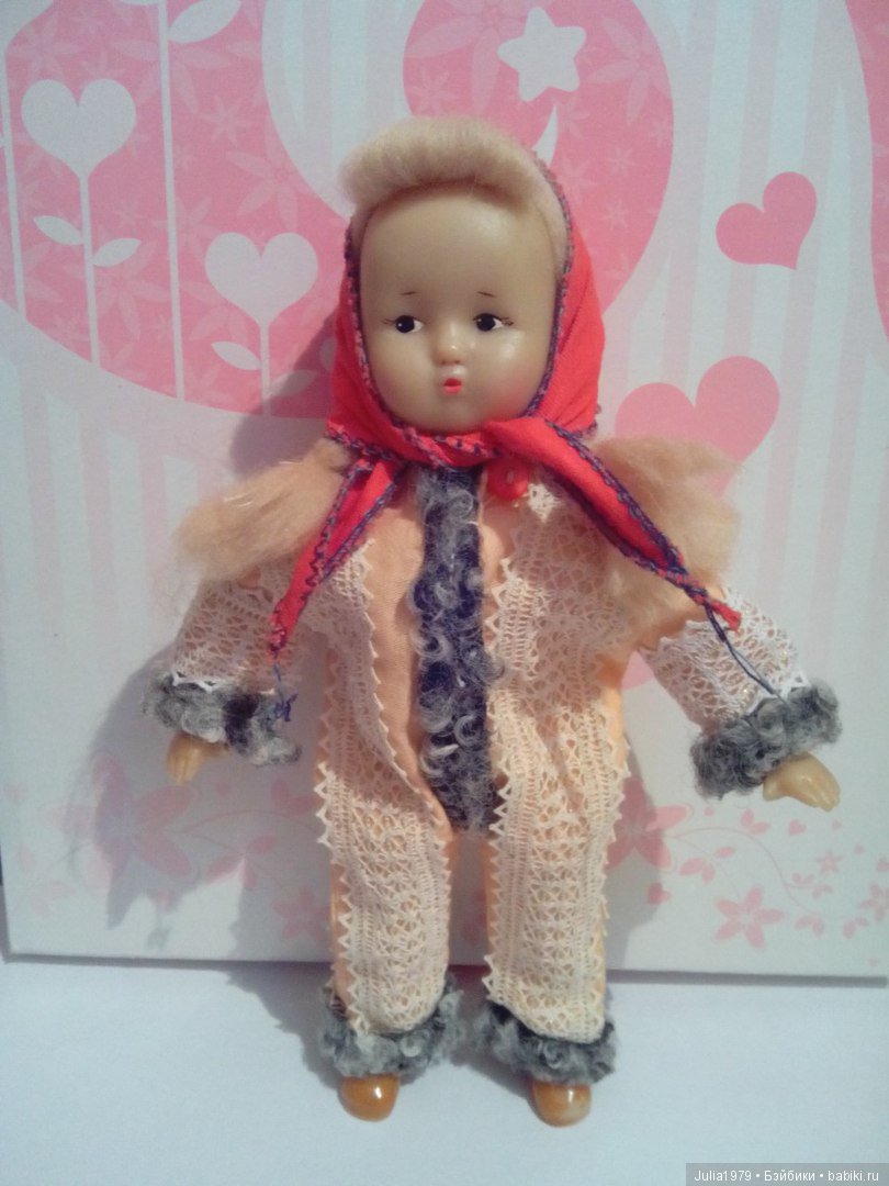 Моя коллекция винтажных куколок и игрушек часть 3-я