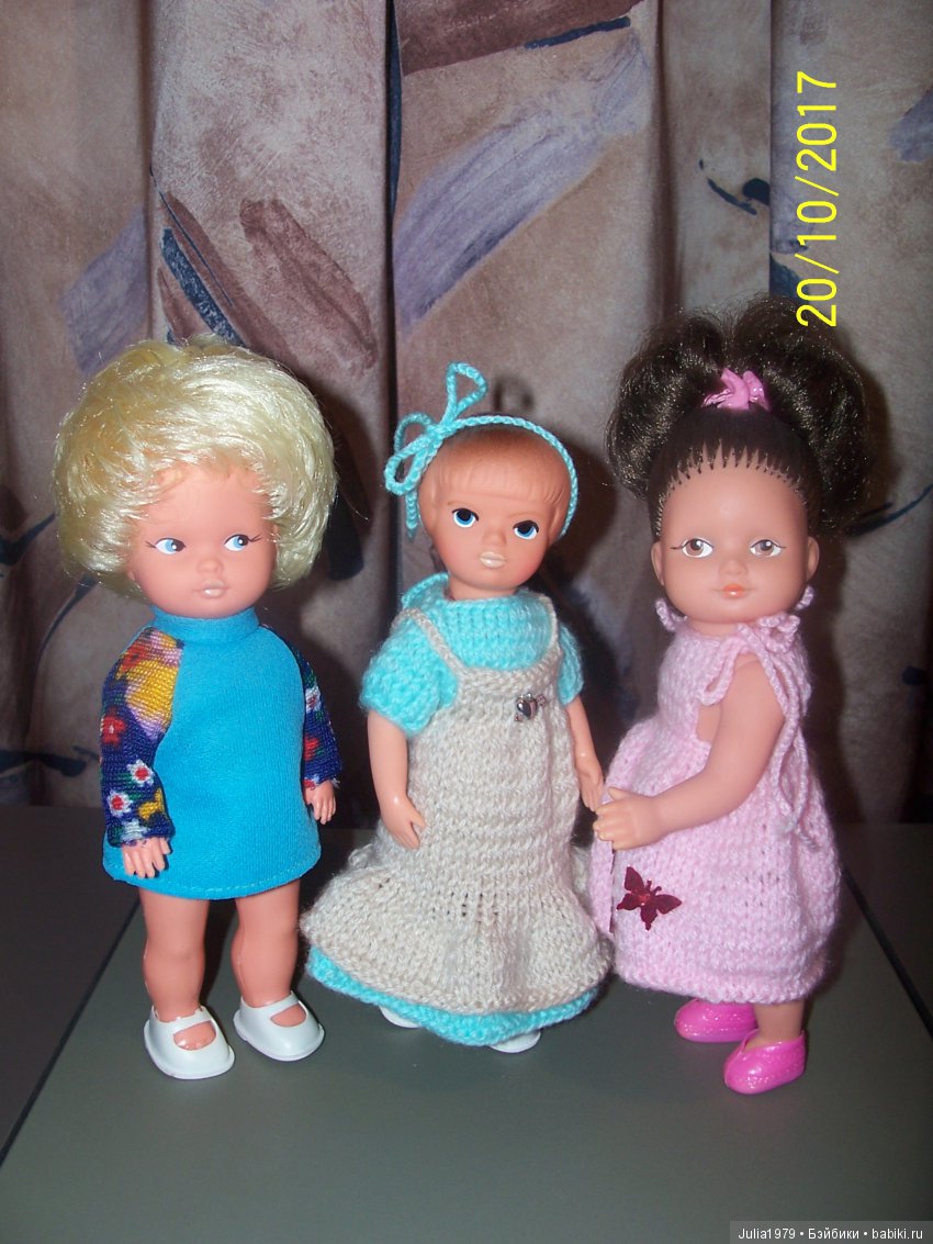 Моя коллекция винтажных куколок и игрушек часть 3-я