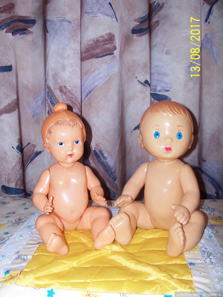 Моя коллекция винтажных куколок и игрушек часть 3-я