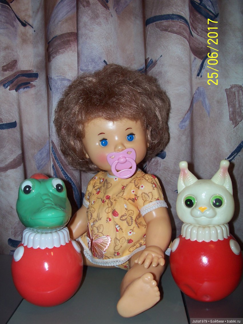 Моя коллекция винтажных куколок и игрушек часть 3-я