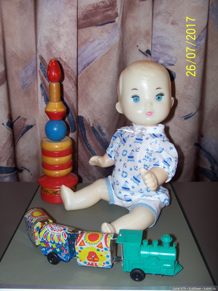 Моя коллекция винтажных куколок и игрушек часть 3-я