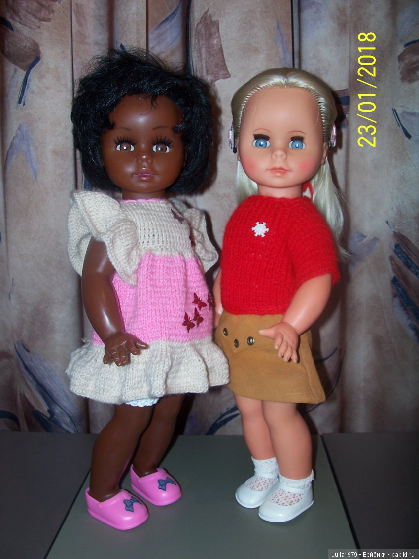 Моя коллекция винтажных куколок и игрушек часть 3-я