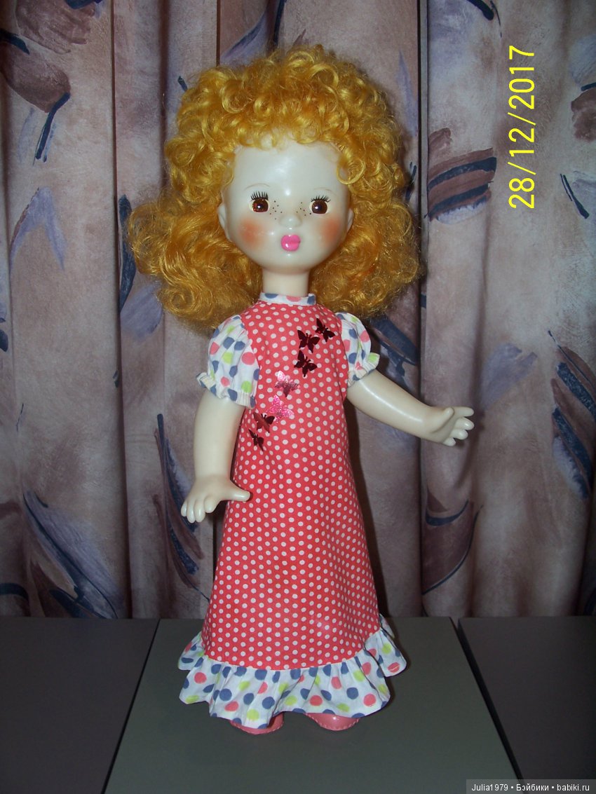 Моя коллекция винтажных куколок и игрушек часть 3-я