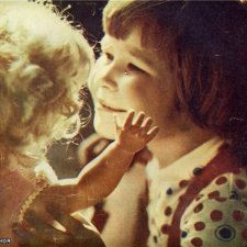 Моя коллекция винтажных куколок и игрушек часть 3-я