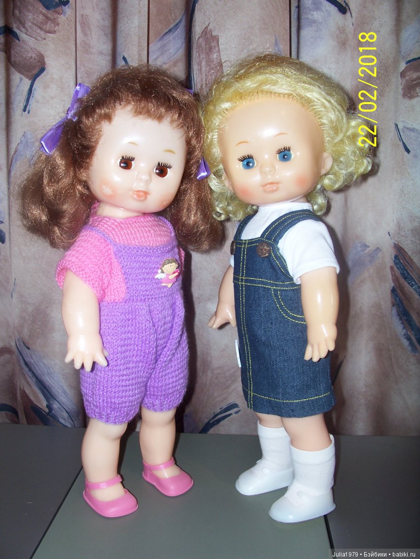 Моя коллекция винтажных куколок и игрушек часть 4-я