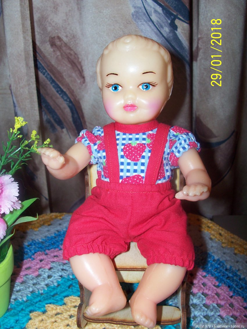 Моя коллекция винтажных куколок и игрушек часть 4-я