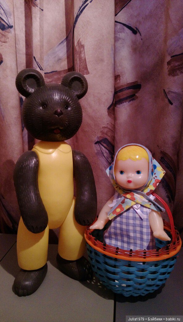 Моя коллекция винтажных куколок и игрушек часть 4-я