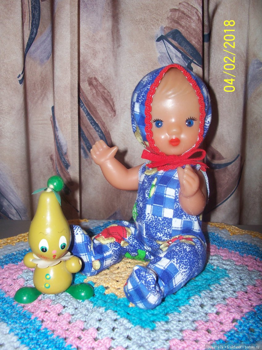 Моя коллекция винтажных куколок и игрушек часть 4-я (фото 6)