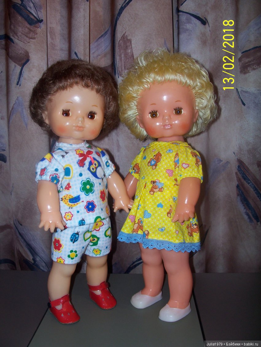 Моя коллекция винтажных куколок и игрушек часть 4-я