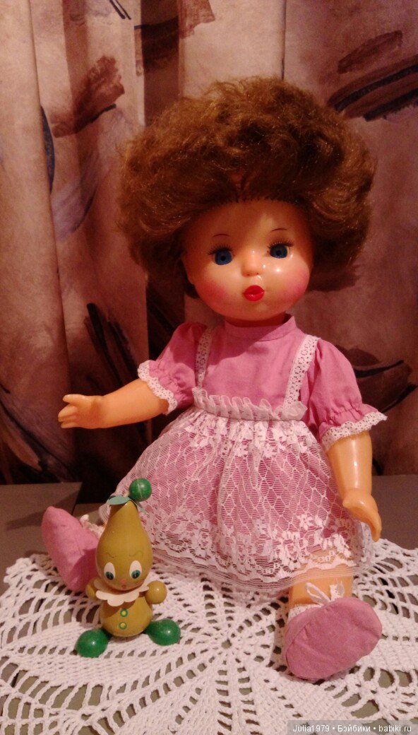 Моя коллекция винтажных куколок и игрушек часть 4-я