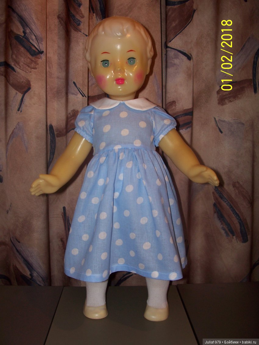 Моя коллекция винтажных куколок и игрушек часть 4-я (фото 4)