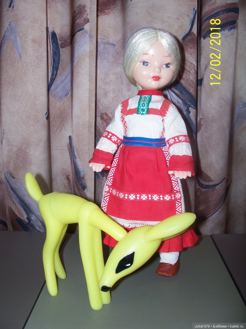 Моя коллекция винтажных куколок и игрушек часть 4-я