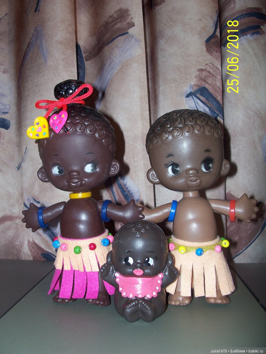 Моя коллекция винтажных куколок и игрушек часть 4-я
