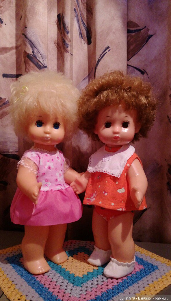 Моя коллекция винтажных куколок и игрушек часть 4-я