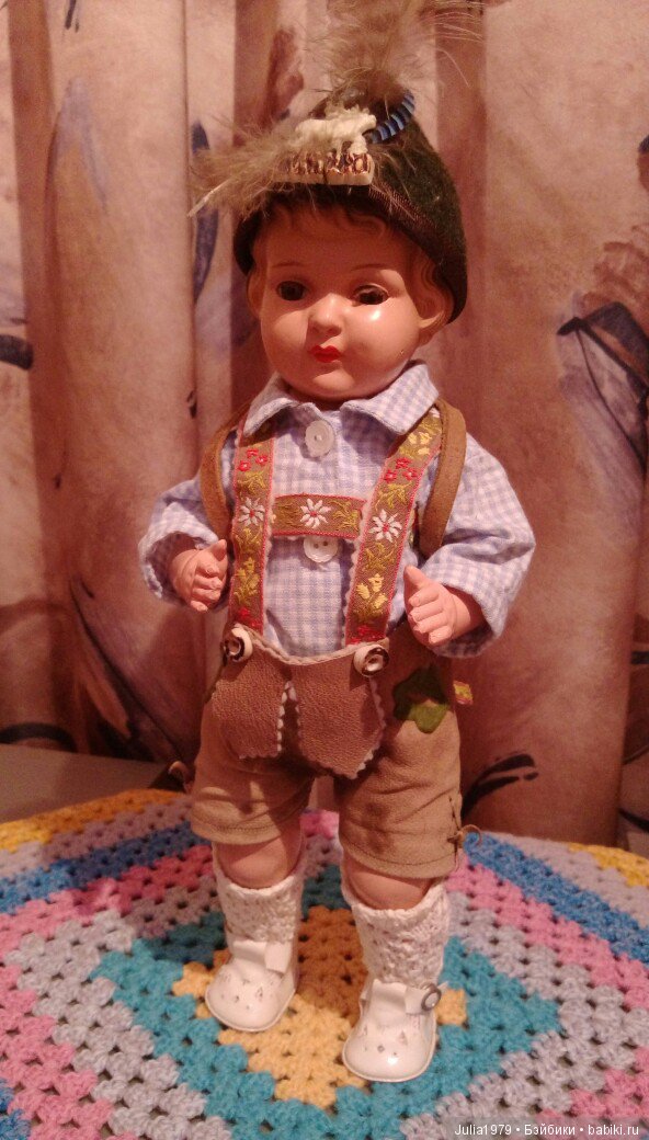Моя коллекция винтажных куколок и игрушек часть 4-я