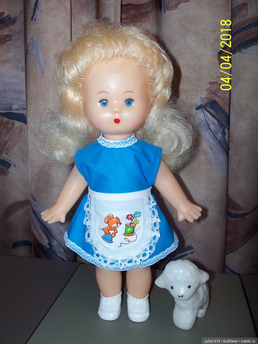 Моя коллекция винтажных куколок и игрушек часть 4-я