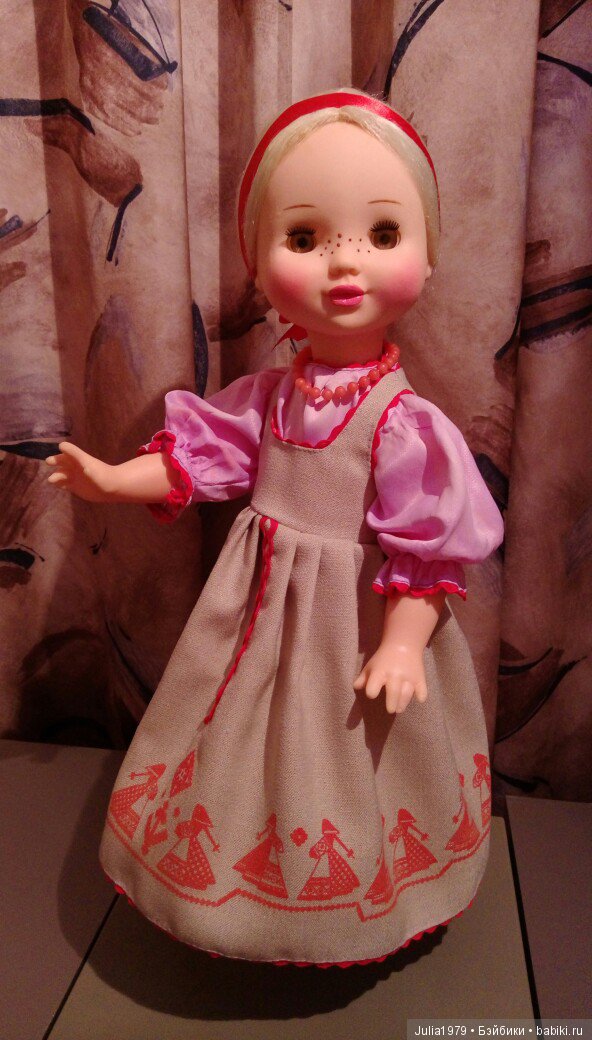 Моя коллекция винтажных куколок и игрушек часть 4-я
