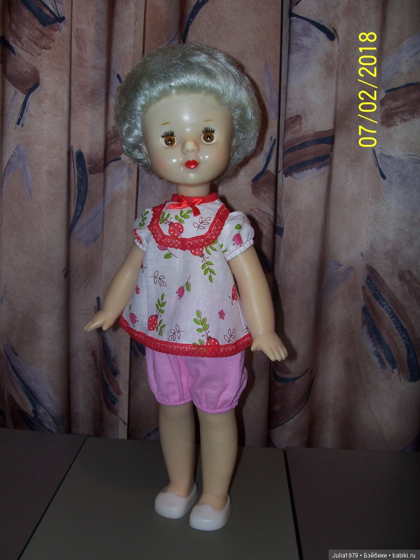 Моя коллекция винтажных куколок и игрушек часть 4-я (фото 9)