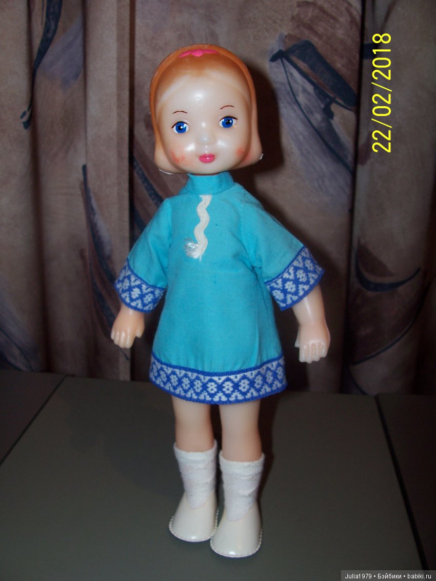 Моя коллекция винтажных куколок и игрушек часть 4-я