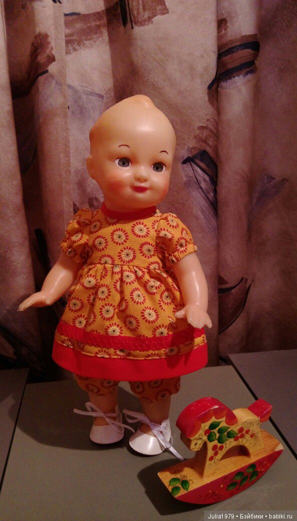 Моя коллекция винтажных куколок и игрушек часть 4-я