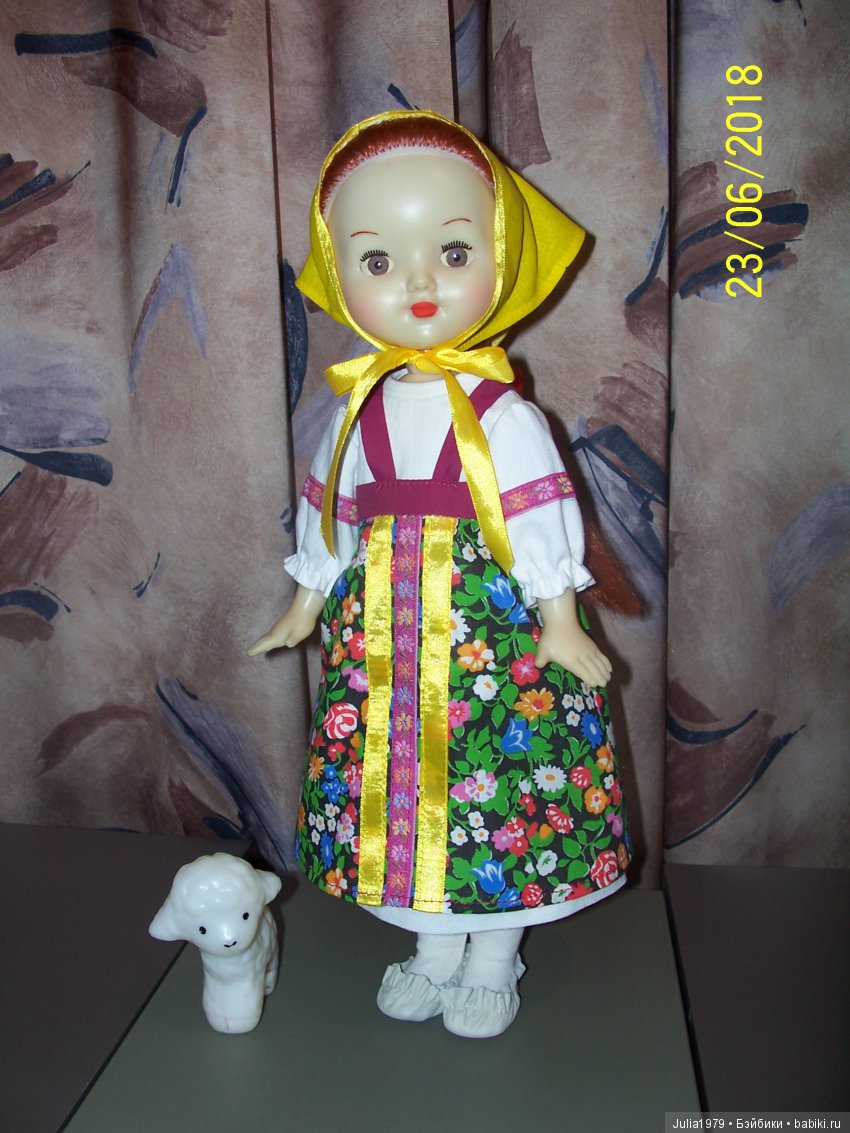 Моя коллекция винтажных куколок и игрушек часть 4-я