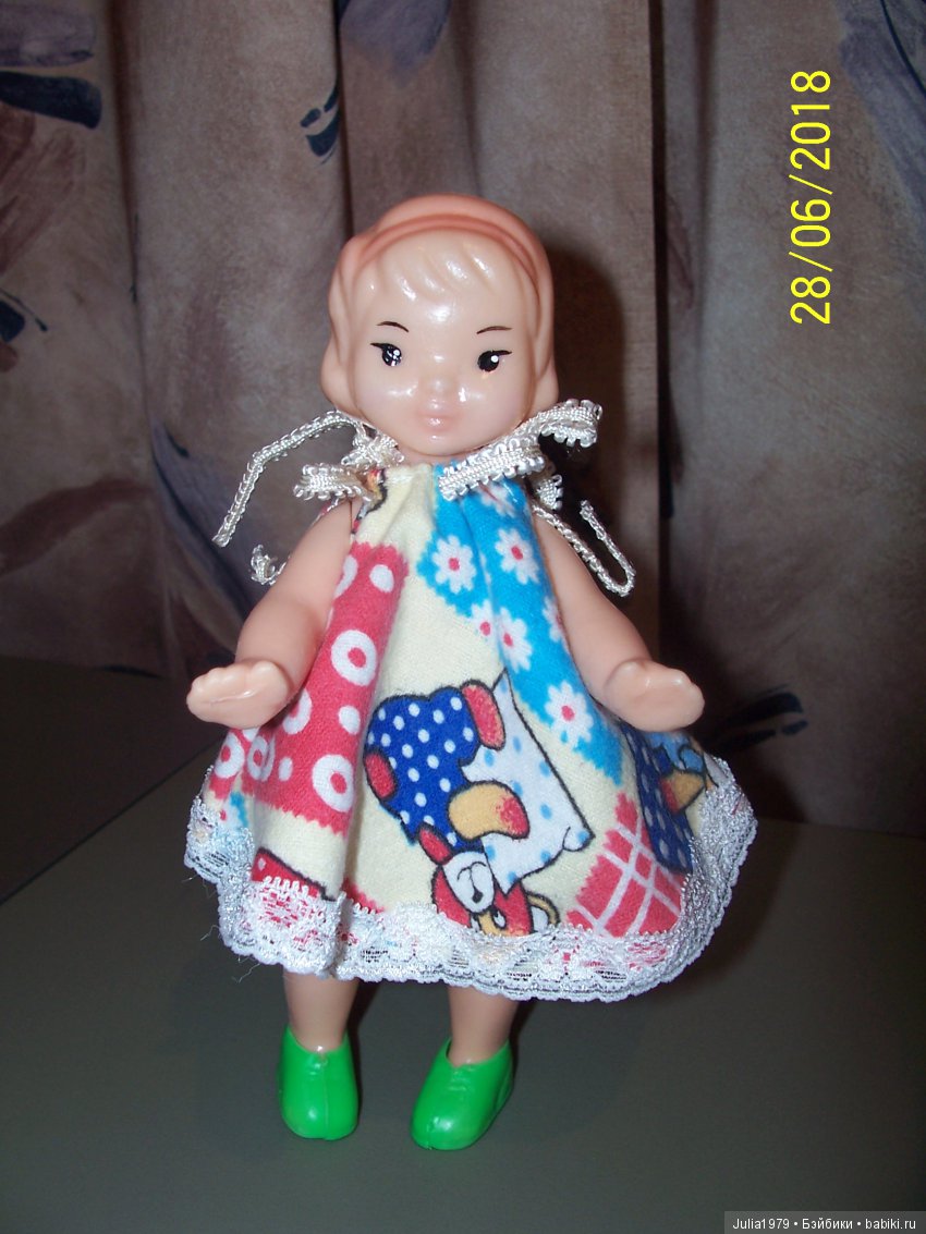 Моя коллекция винтажных куколок и игрушек часть 4-я