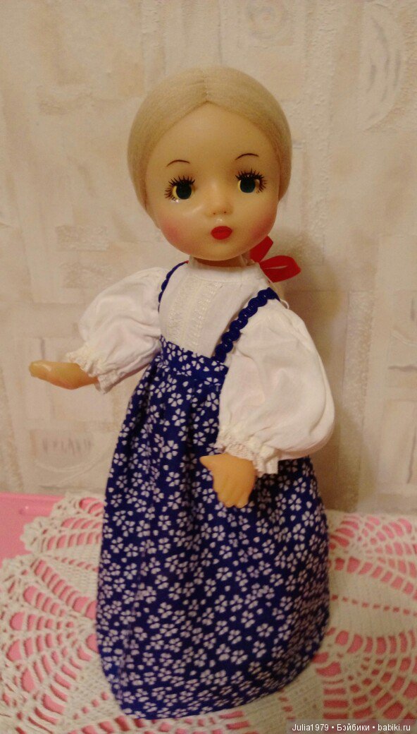 Моя коллекция винтажных куколок и игрушек часть 4-я