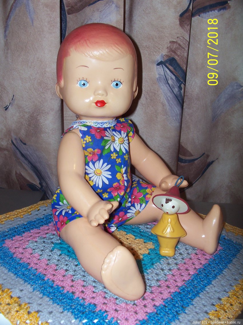 Моя коллекция винтажных куколок и игрушек часть 4-я