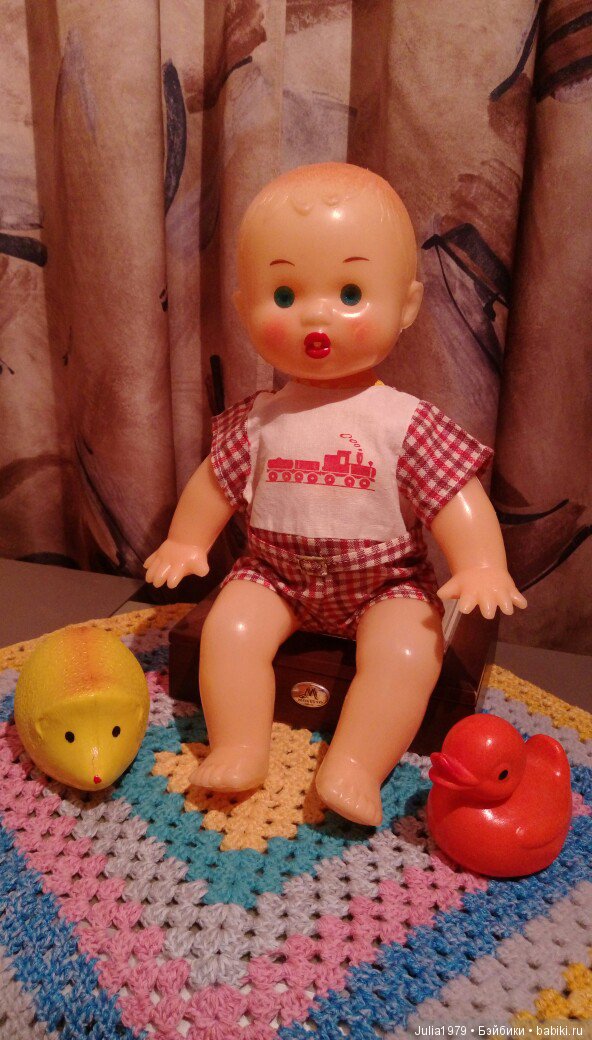 Моя коллекция винтажных куколок и игрушек часть 4-я