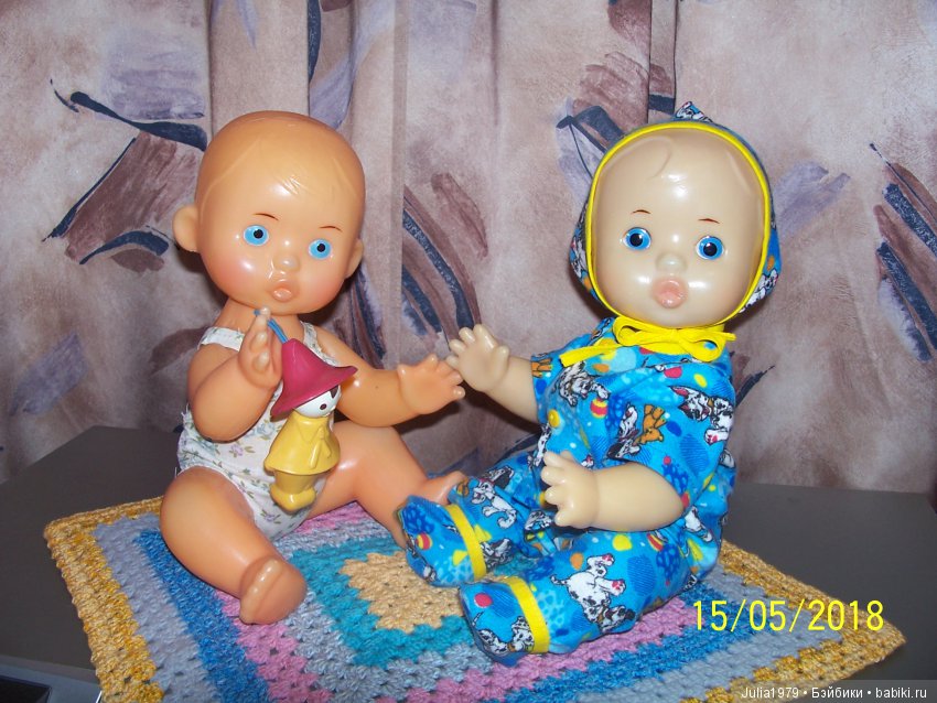Моя коллекция винтажных куколок и игрушек часть 4-я