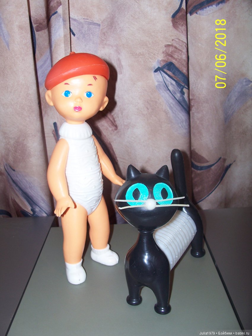 Моя коллекция винтажных куколок и игрушек часть 4-я