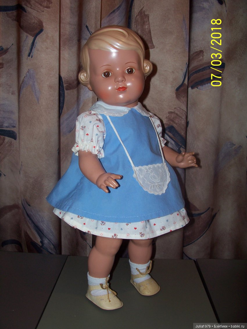 Моя коллекция винтажных куколок и игрушек часть 4-я