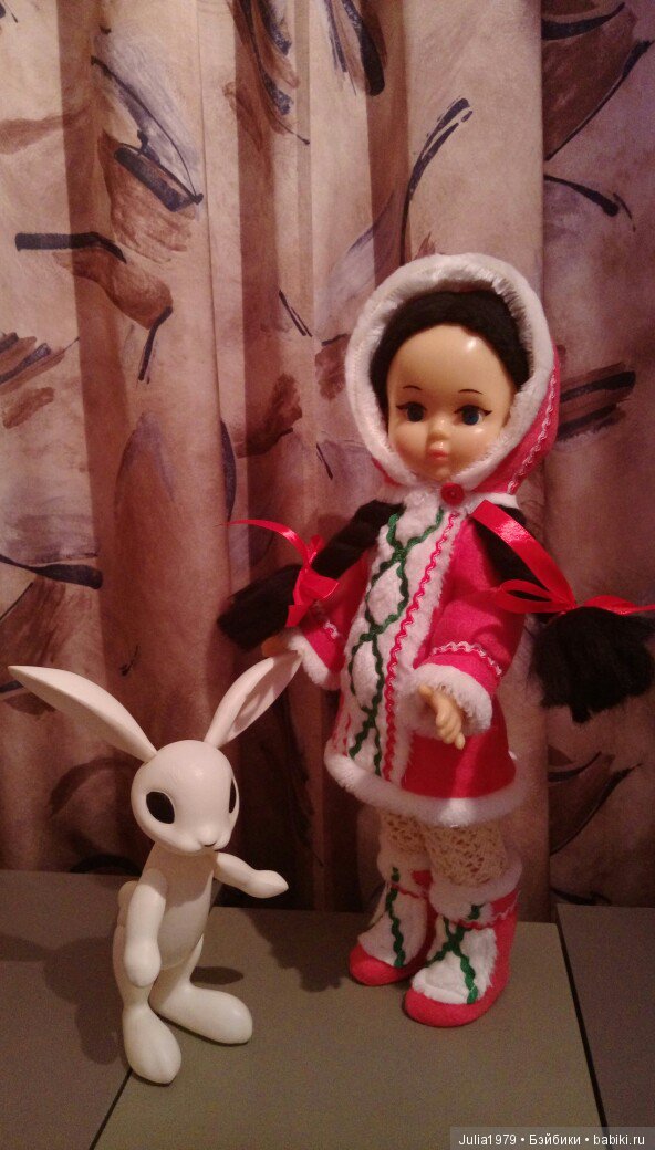 Моя коллекция винтажных куколок и игрушек часть 4-я