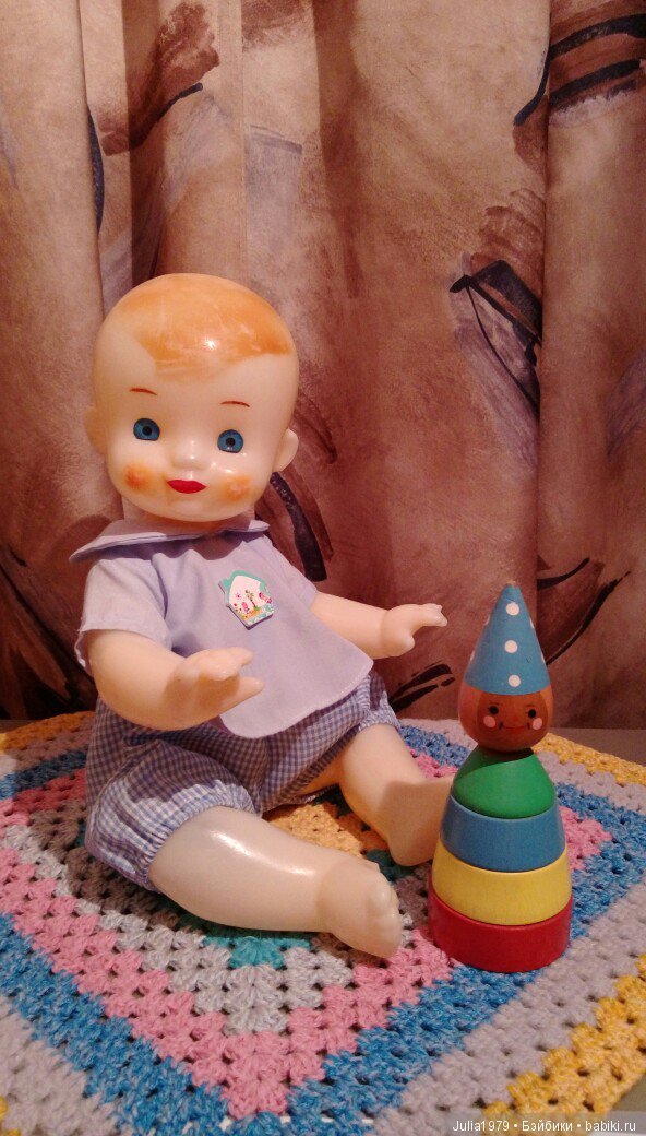 Моя коллекция винтажных куколок и игрушек часть 4-я