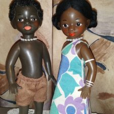 Чудесная парочка - советские африканские детки