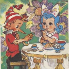 Мальвина и Буратино