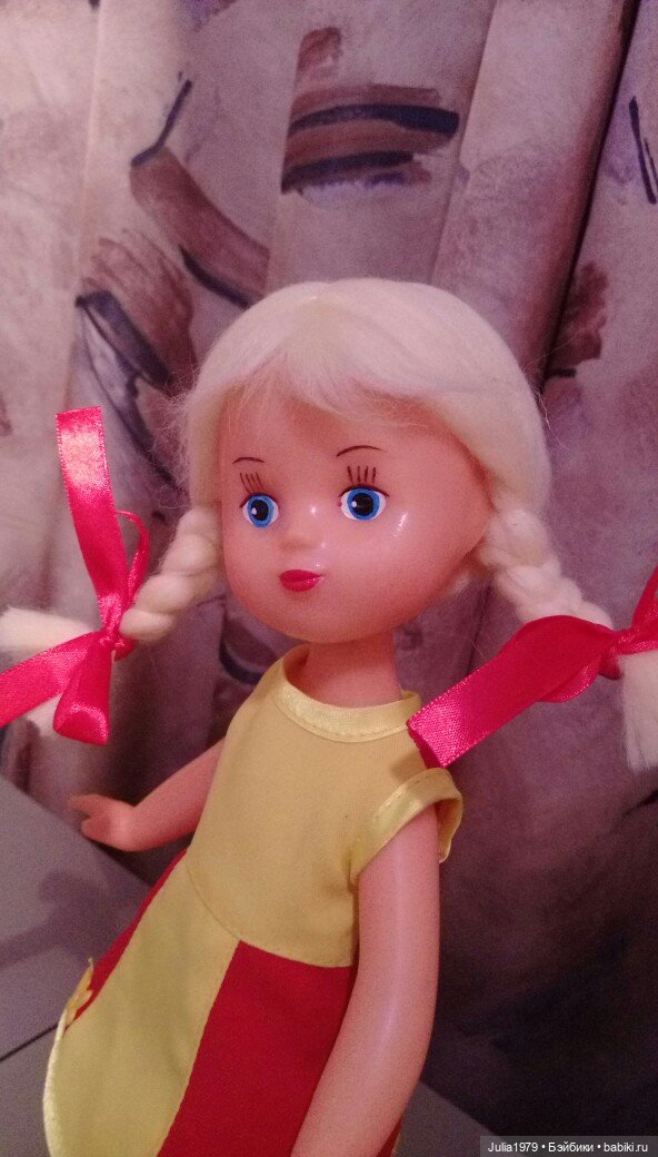 Симпатичные девчонки и Буратино Горьковской фабрики игрушек "Мир" (фото 7)