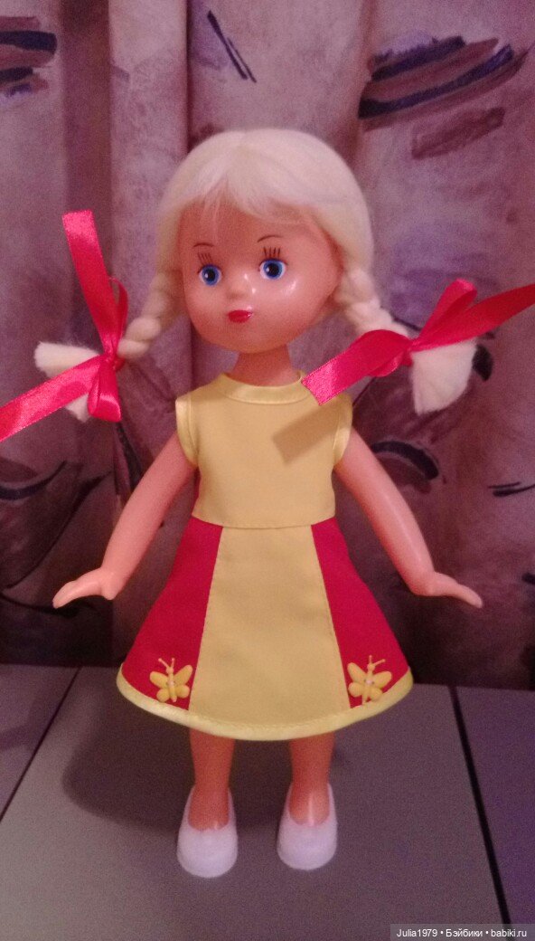 Симпатичные девчонки и Буратино Горьковской фабрики игрушек "Мир" (фото 6)