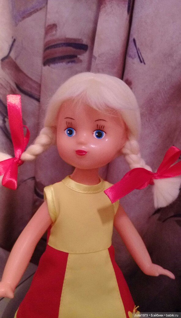 Симпатичные девчонки и Буратино Горьковской фабрики игрушек "Мир" (фото 5)