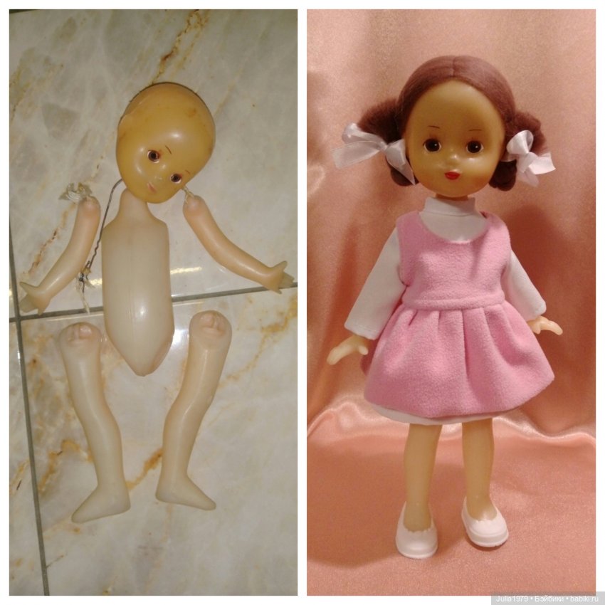 Симпатичные девчонки и Буратино Горьковской фабрики игрушек "Мир" (фото 8)