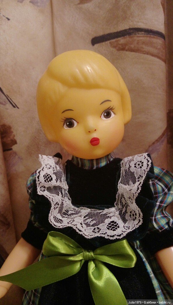 История одной куколки — Игрушки СССР и советского детства: резиновые (фото 6)