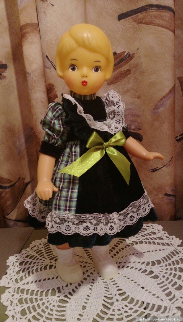 История одной куколки — Игрушки СССР и советского детства: резиновые (фото 5)
