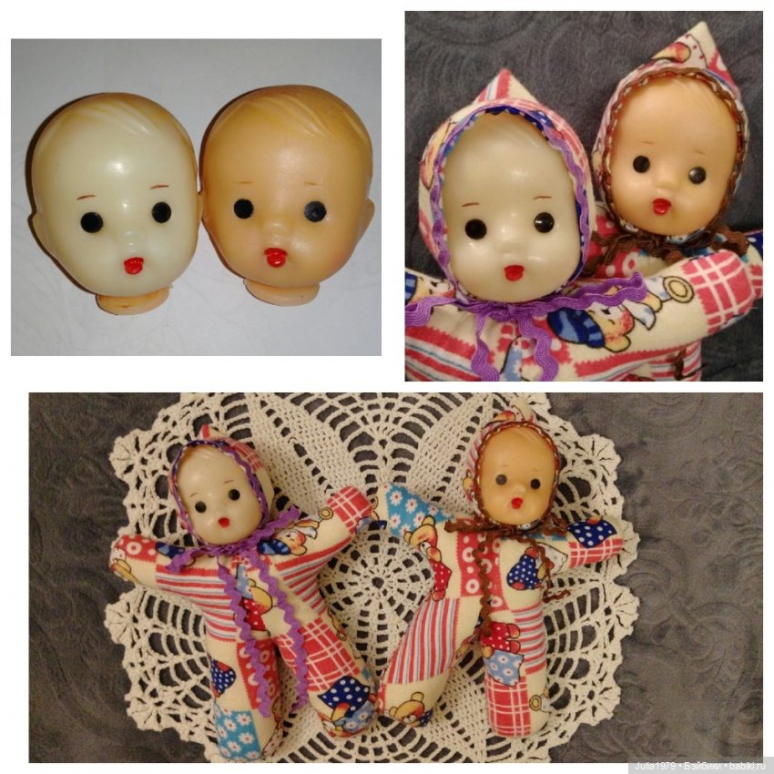 Гулечки-малышки куколки фабрики 8 Марта