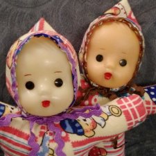 Гулечки-малышки куколки фабрики 8 Марта