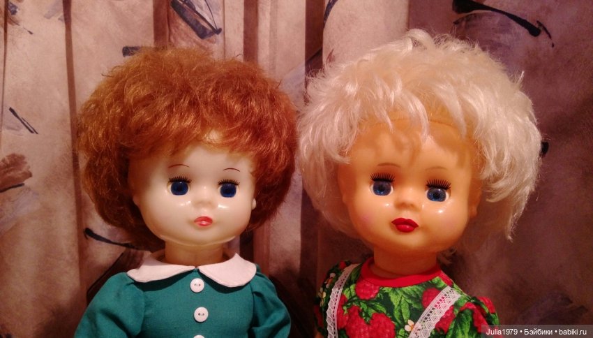 Риточки - куколки Горьковской фабрики игрушек "МИР"
