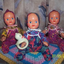 Малыши-Ползунки. Горьковская фабрика игрушек "МИР"