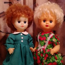 Риточки - куколки Горьковской фабрики игрушек "МИР"