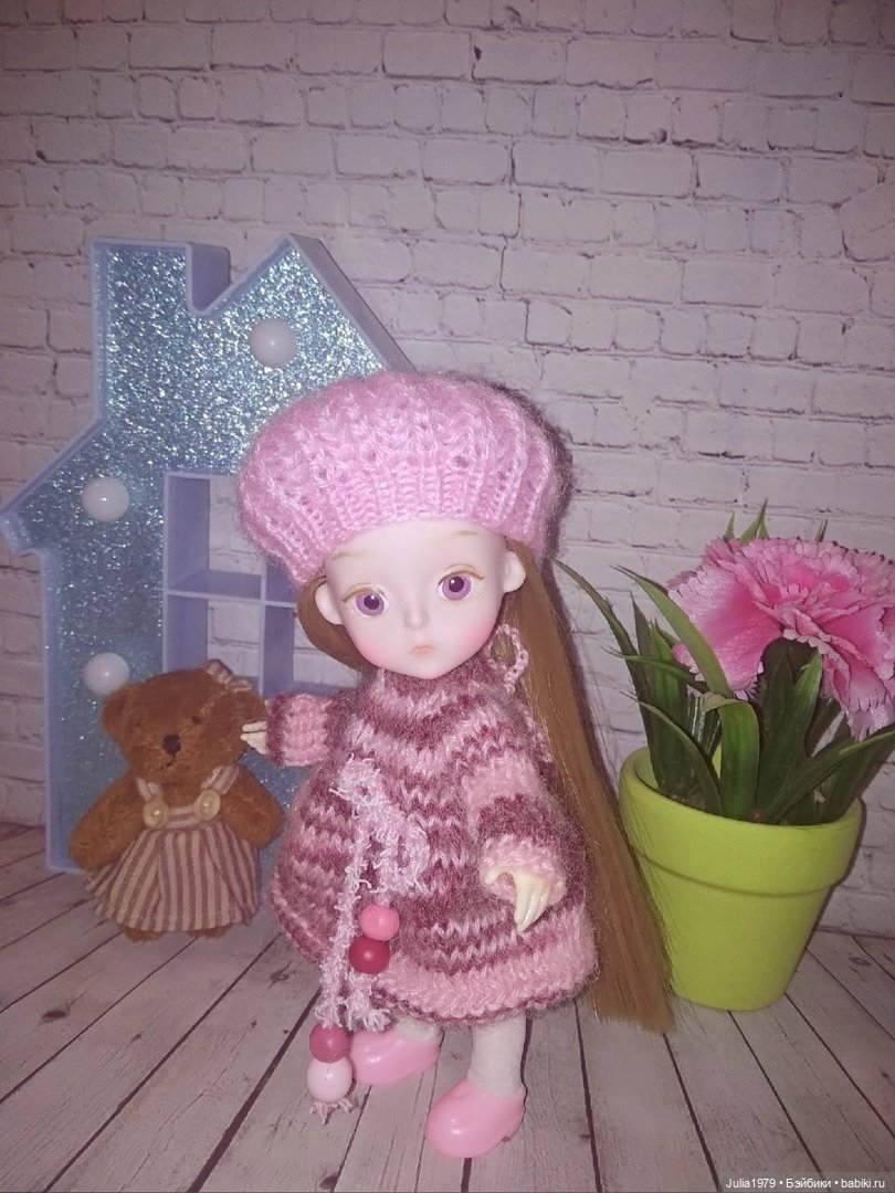 Варя и медвежонок — Куклы Baboliy (Баболи (фото 3)