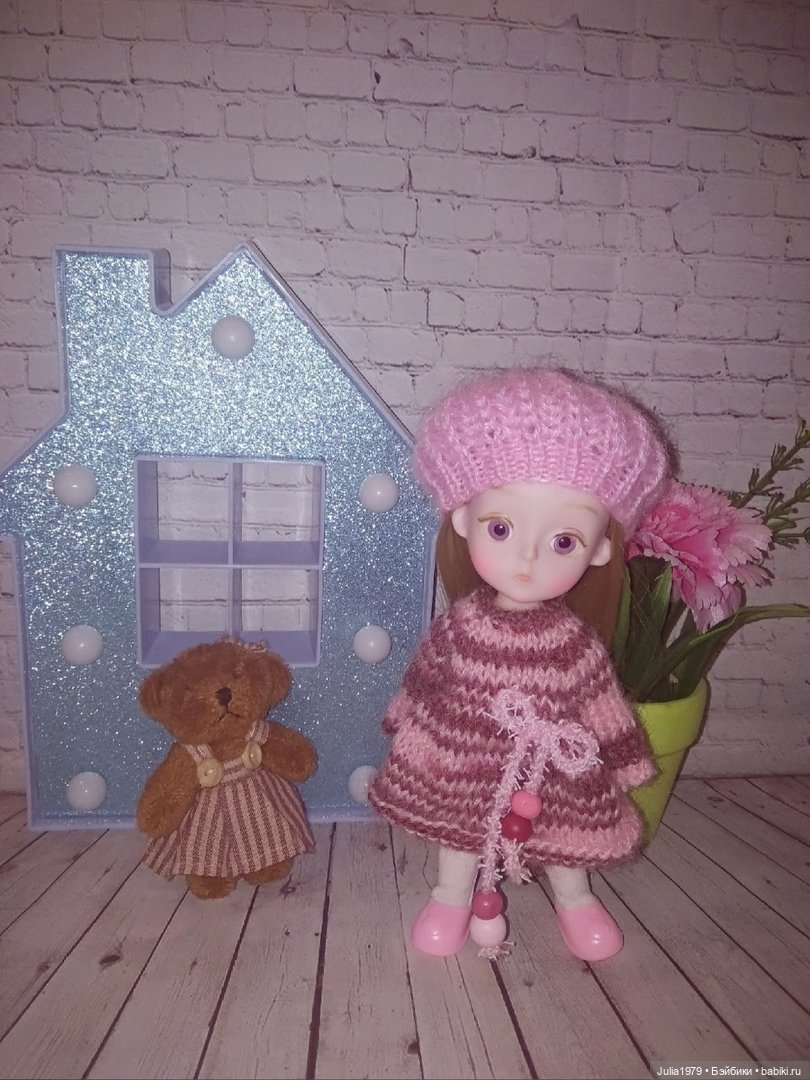 Варя и медвежонок — Куклы Baboliy (Баболи (фото 2)